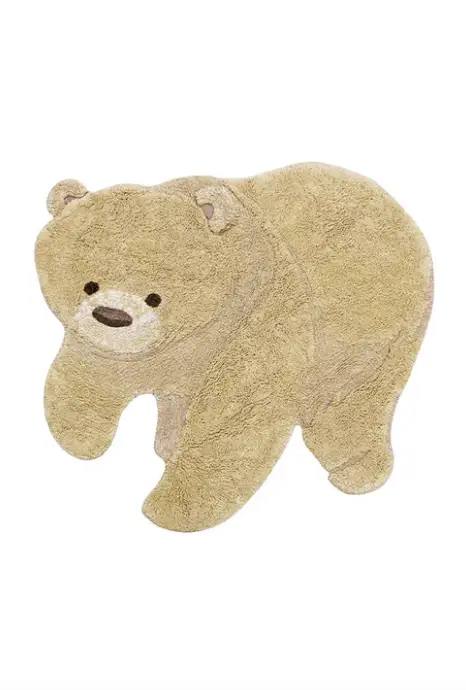 LORENA CANALS tapis lavable / bear by Citron Grenadine