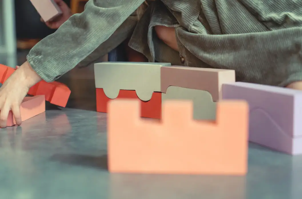 MOES PLAY puzzle blocks / earth by Citron Grenadine