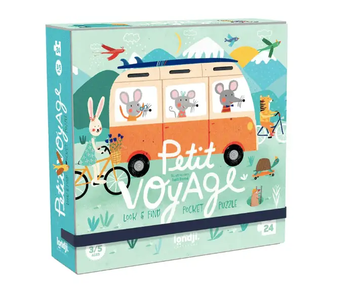 LONDJI puzzle petit voyage +3 ans by Citron Grenadine