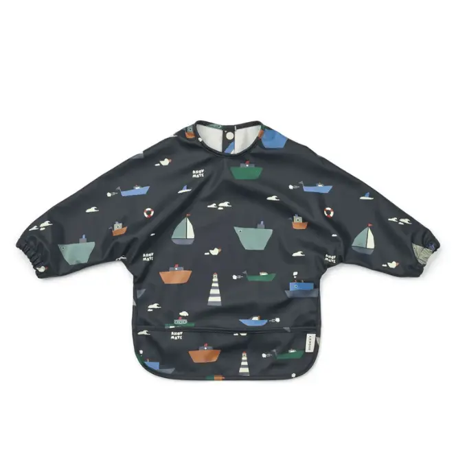 LIEWOOD bavoir MERLE / sailing classic navy by Citron Grenadine