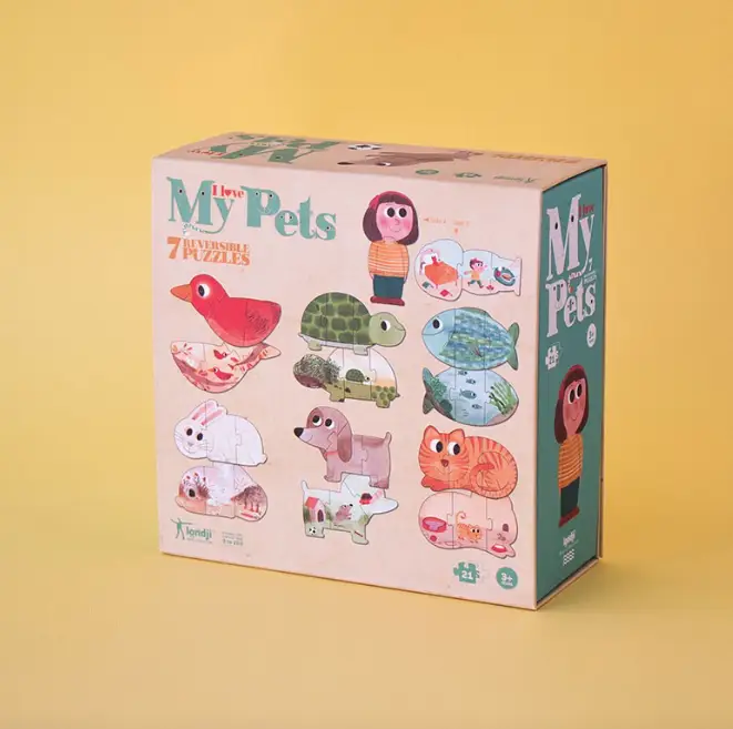 LONDJI puzzle i love my pets +3 ans by Citron Grenadine