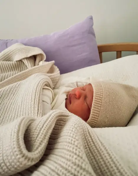 HVID bonnet newborn / oat by Citron Grenadine