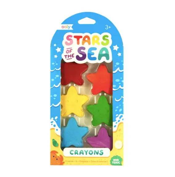 OOLY star of the seas crayons +3 ans by Citron Grenadine