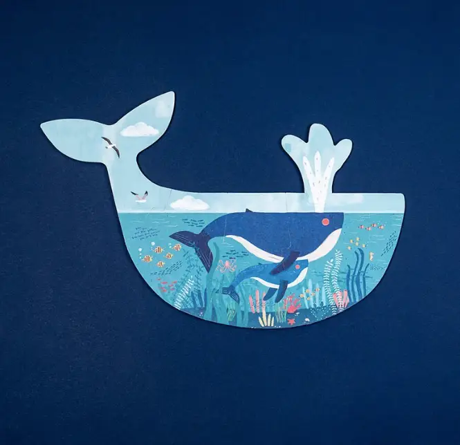 LONDJI puzzle blue +2 ans by Citron Grenadine