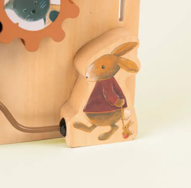 EGMONT TOYS tableau d'activités en bois 10M+ by Citron Grenadine