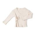 NIXNUT haut kimono rib / cream by Citron Grenadine