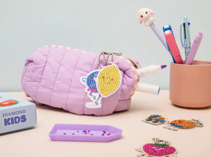 Petit Diamond kids / porte-clefs +5 ans by Citron Grenadine