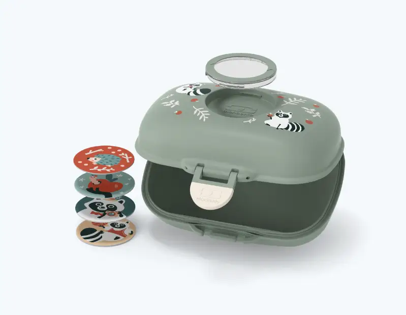 MONBENTO tresor gram raccoon by Citron Grenadine