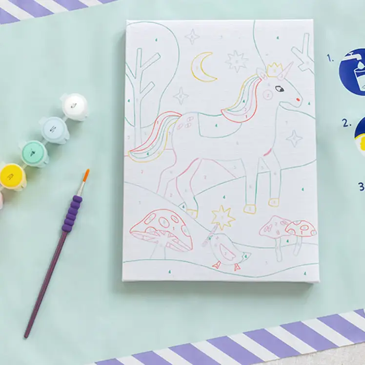 La Petite Epicerie - petit pinceau kids / licorne et piou by Citron Grenadine