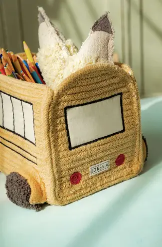 LORENA CANALS panier / schoolbus by Citron Grenadine