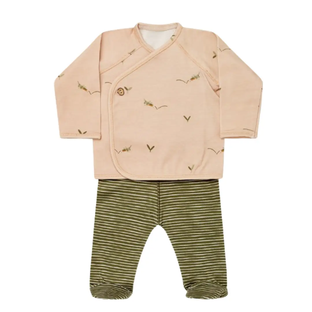 MORE THAN BABIES set 2 pièces / grasshopper by Citron Grenadine
