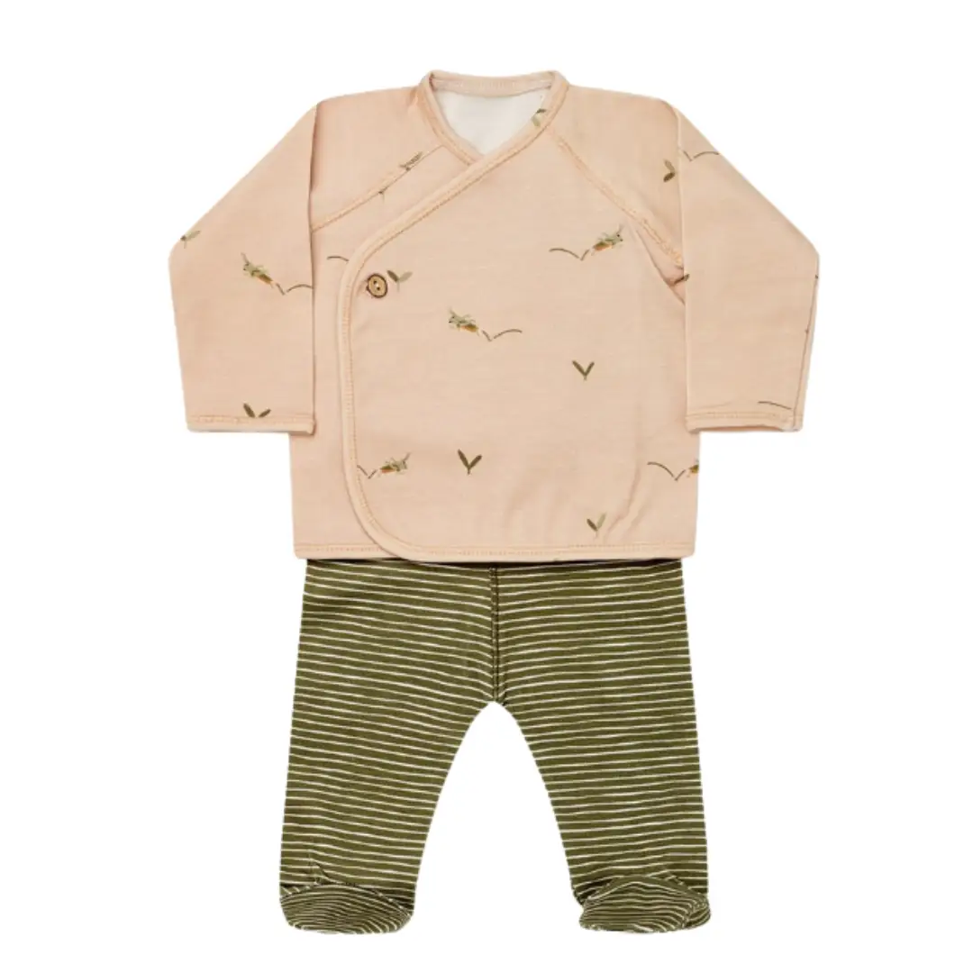 MORE THAN BABIES set 2 pièces / grasshopper by Citron Grenadine