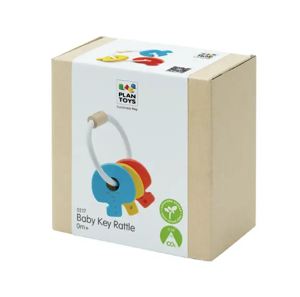 PLAN TOYS hochet clés 0+ by Citron Grenadine