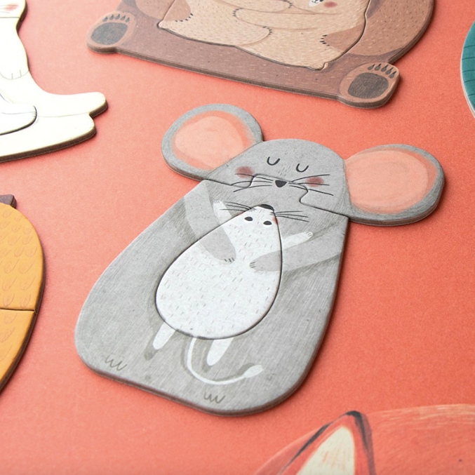 LONDJI puzzle mama +2 ans by Citron Grenadine