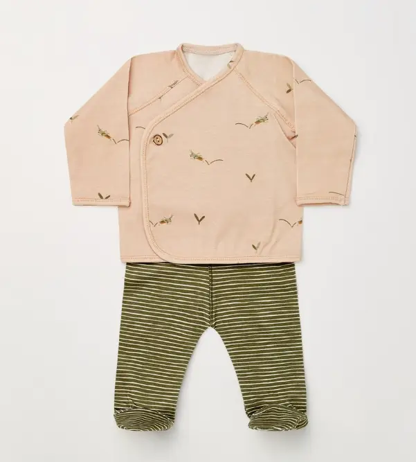 MORE THAN BABIES set 2 pièces / grasshopper by Citron Grenadine