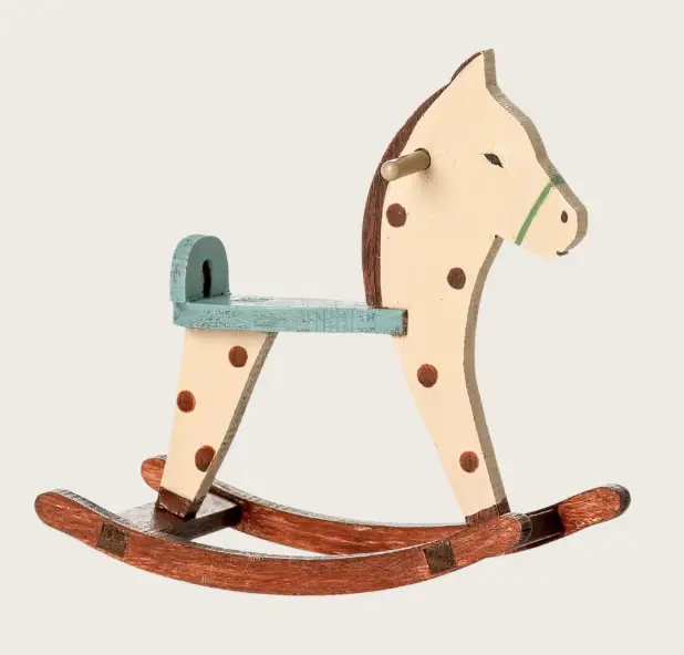 Maileg cheval à bascule / spotted by Citron Grenadine