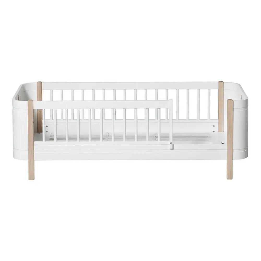 Oliver Furniture lit mini+ 0/9 ans / blanc/chêne by Citron Grenadine