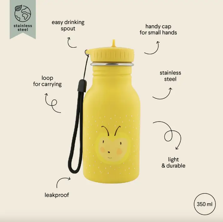 TRIXIE gourde 350ml / Mrs Bumblebee by Citron Grenadine