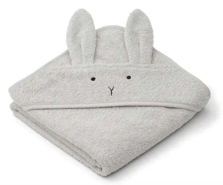 LIEWOOD ALBERT cape de bain / rabbit dumbo grey by Citron Grenadine