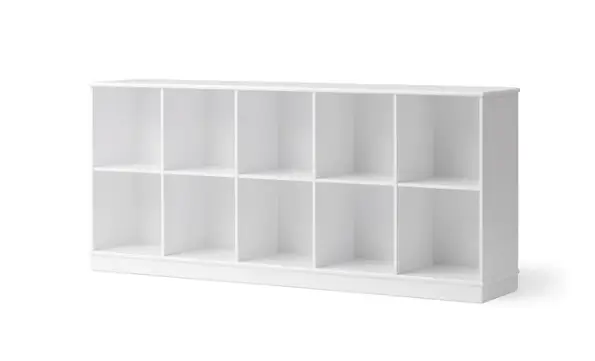 OLIVER FURNITURE étagère WOOD 5x2 horizontale avec socle by Citron Grenadine