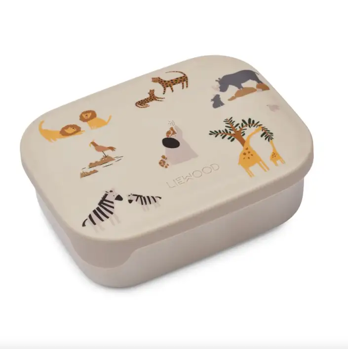 LIEWOOD lunchbox arthur / all together sandy - Citron Grenadine | puériculture durable, conseil en boutique à…