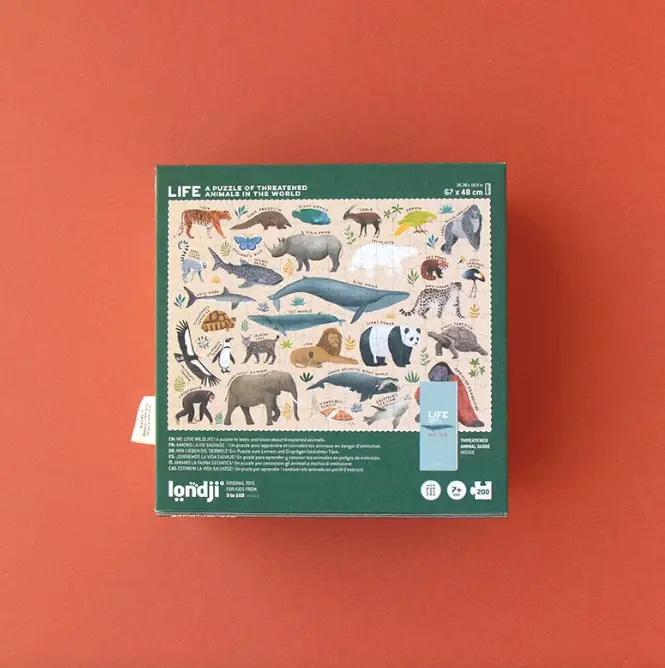 LONDJI puzzle life +7 ans by Citron Grenadine