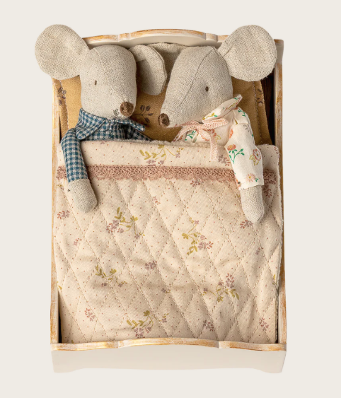 Maileg lit souris / off white by Citron Grenadine