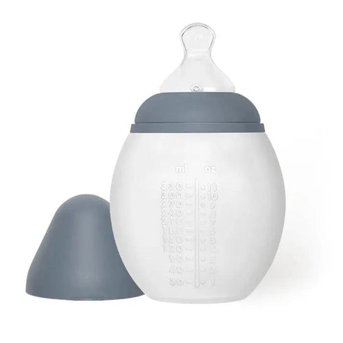 Biberon anti-colique 330ml | Blue Grey 4m+ by Citron Grenadine