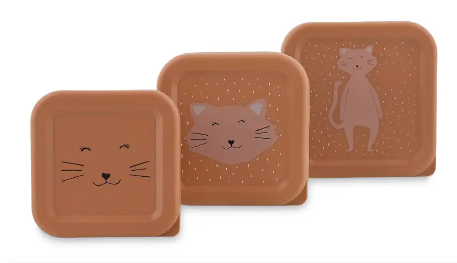 TRIXIE set de 3 boites / Mrs Cat by Citron Grenadine