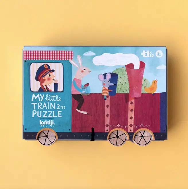 LONDJI puzzle my little train +2 ans by Citron Grenadine