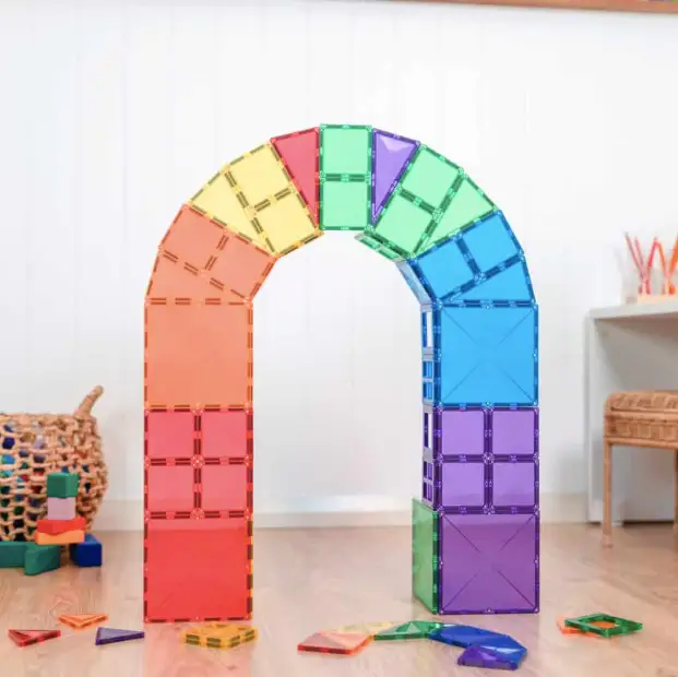 CONNETIX Rainbow Starter Pack 60 pièces by Citron Grenadine