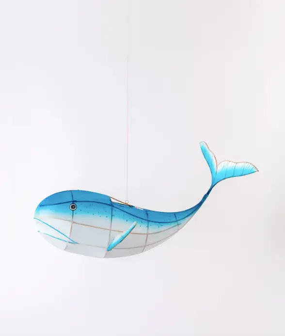 PETIT PAN suspension lampion baleine by Citron Grenadine