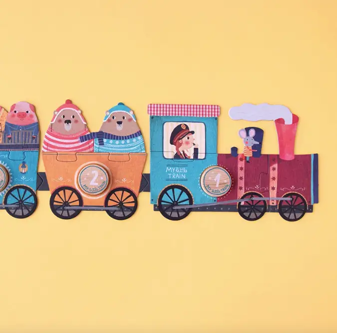 LONDJI puzzle my little train +2 ans by Citron Grenadine
