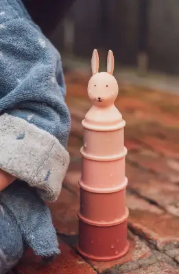TRIXIE gobelets empilables / Mrs rabbit by Citron Grenadine