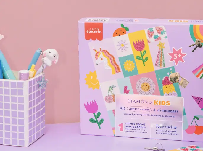 Petit Diamond kids / carnet secrets 5+ by Citron Grenadine