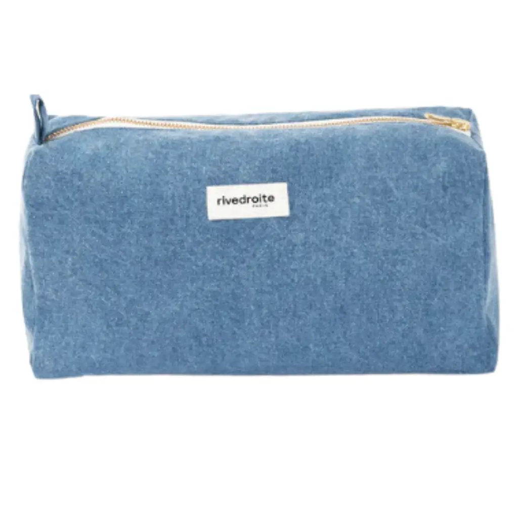 RIVE DROITE alma trousse de toilette de maternité / denim clair by Citron Grenadine