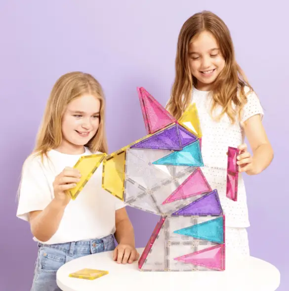 CONNETIX Glitter Unicorn Pack 56 pc by Citron Grenadine