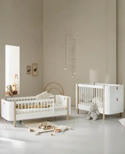 Oliver Furniture mini+ kit famille blanc/chêne 041457 by Citron Grenadine