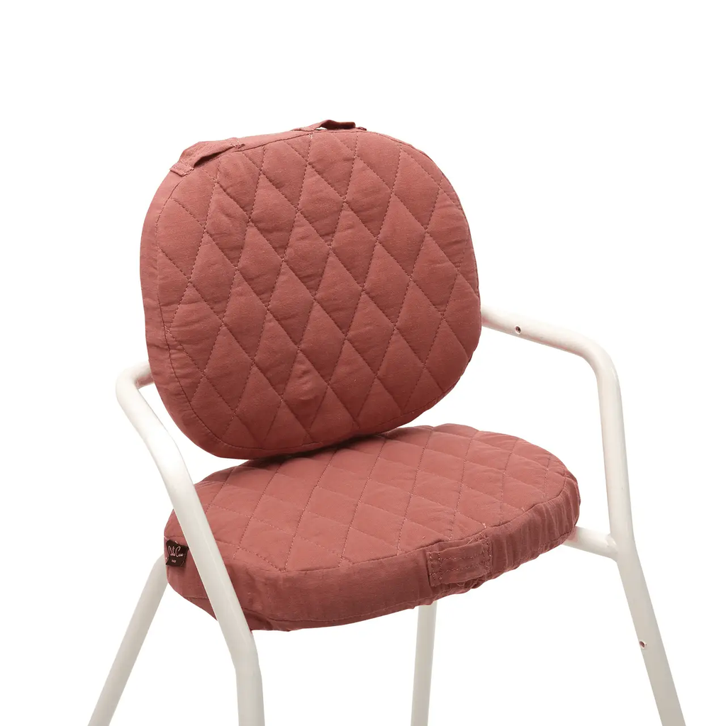 CHARLIE CRANE coussins tibu / bois de rose by Citron Grenadine