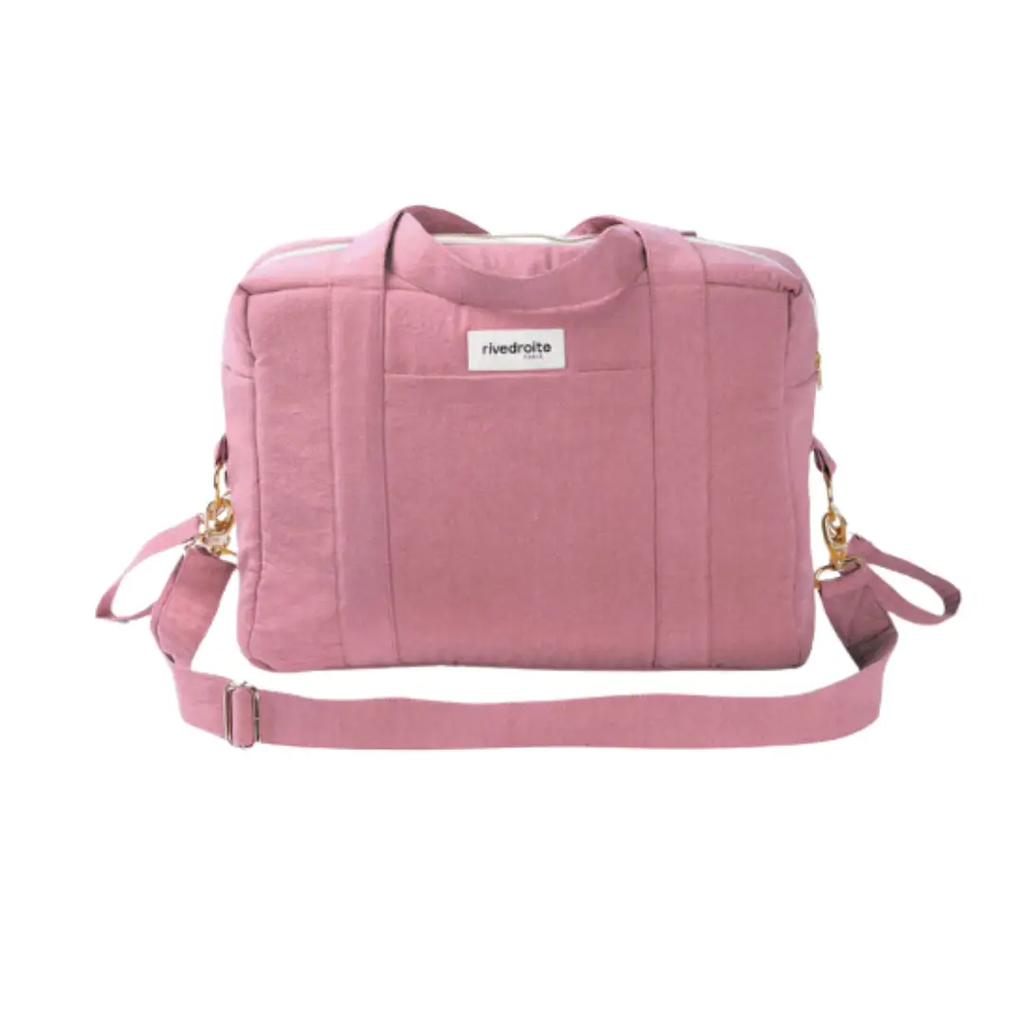 RIVE DROITE darcy sac-à-langer / bois de rose by Citron Grenadine