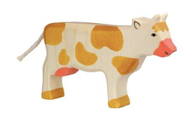 HOLZTIGER vache debout marron by Citron Grenadine