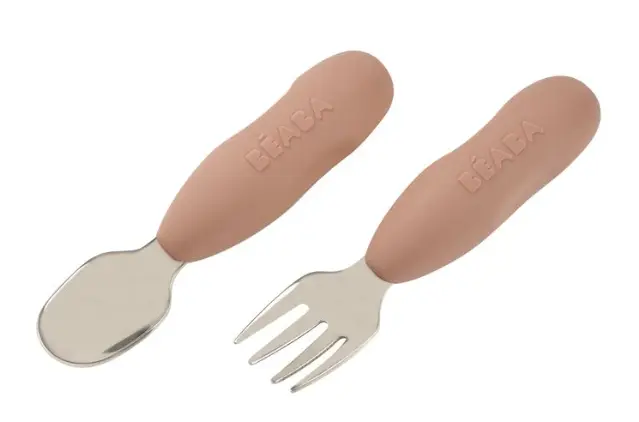BÉABA Lot de 2 pré-couverts inox / Pralin by Citron Grenadine