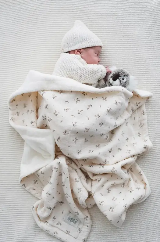 BABYSHOWER plaid léger / roseberry by Citron Grenadine