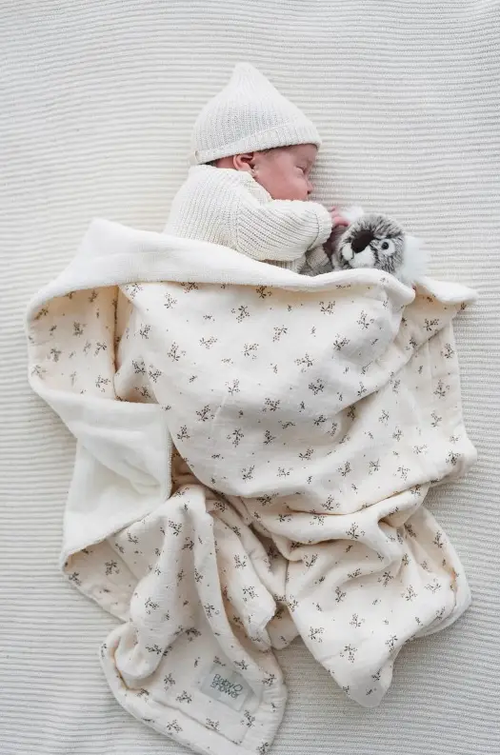 BABYSHOWER plaid léger / roseberry by Citron Grenadine