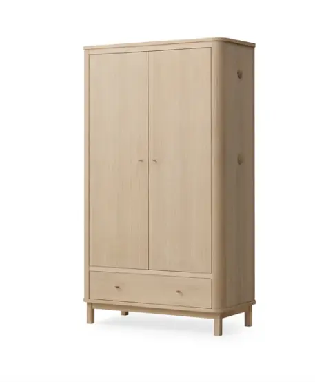 OLIVER FURNITURE wood garde-robe 2 portes / chêne 041371 by Citron Grenadine