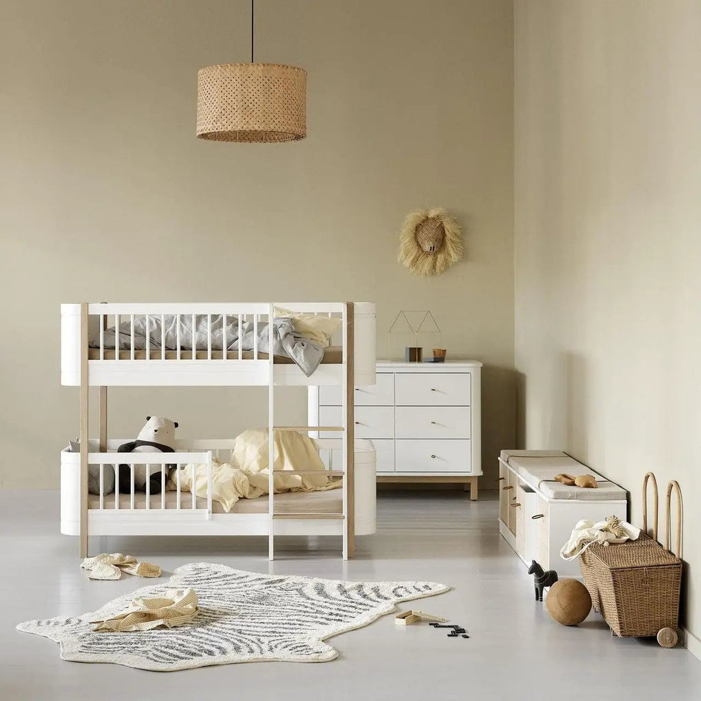 OLIVER FURNITURE étagère WOOD 5x1 horizontale avec socle by Citron Grenadine
