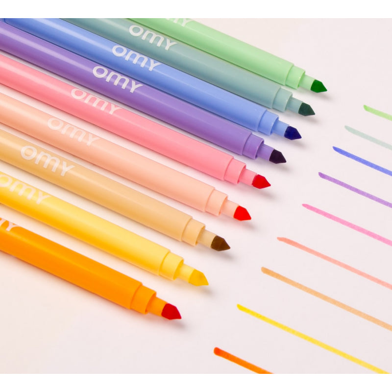 OMY feutres pastels by Citron Grenadine