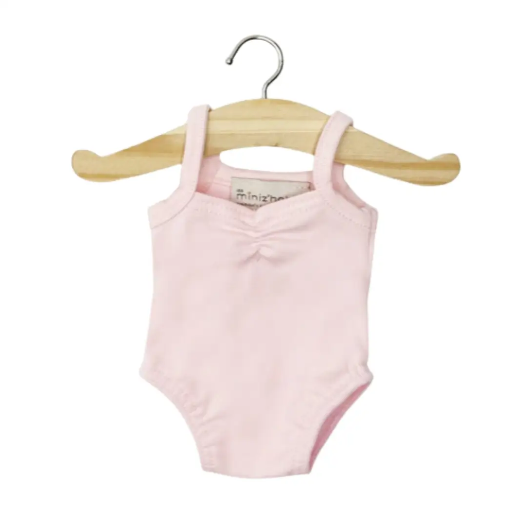 Minikane justaucorps anna rose pâle by Citron Grenadine
