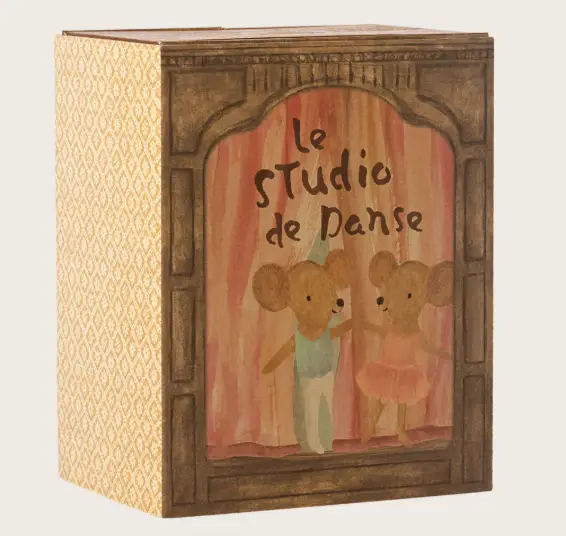 Maileg studio de danse ballet / petits frère et soeur by Citron Grenadine