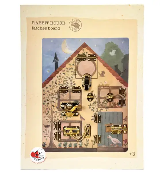 EGMONT TOYS tableau d'activités / la maison des lapins +18mois by Citron Grenadine